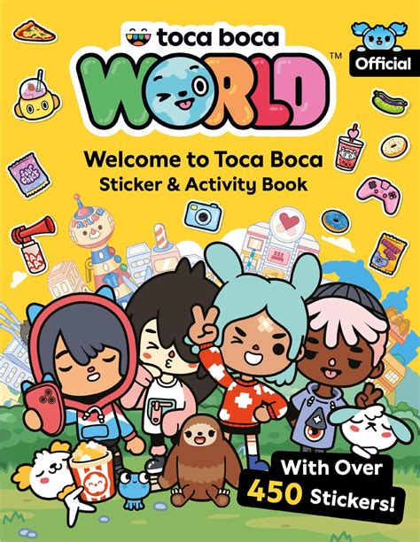 Toca Boca World Welcome To Toca Boca Sticker And Activity | Desertcart ...
