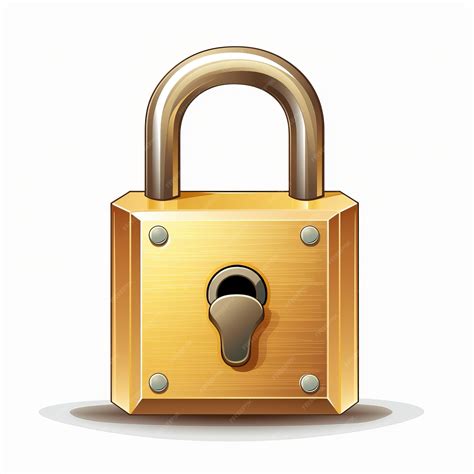 Premium AI Image | The Artistry of Lock Clipart An Impeccable ...