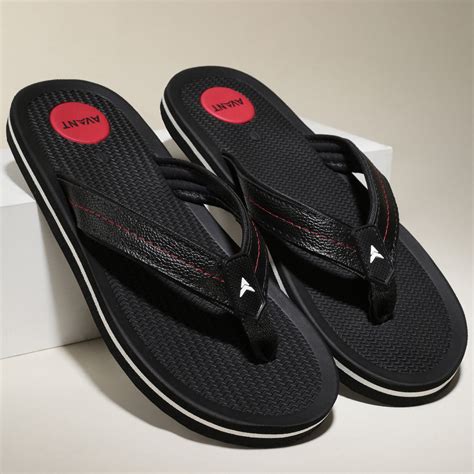 Buy Avant Men's ComfortWalk Flip Flops - Black Online in India | Cult Store