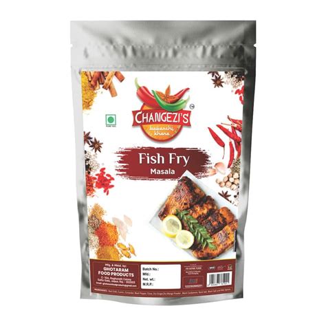 Changezi's Fish Fry Masala | Fish Masala | Fish & Prawn Masala Marinade ...