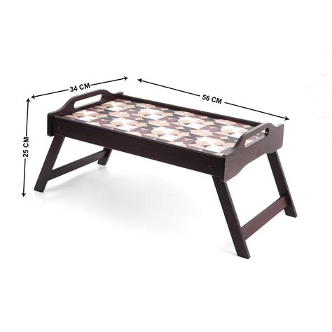 Buy Gracie Wooden Printed Breakfast Tray - 34x56cm from Home Centre at ...