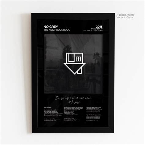 No Grey Lyric Art - Union – PugetSound