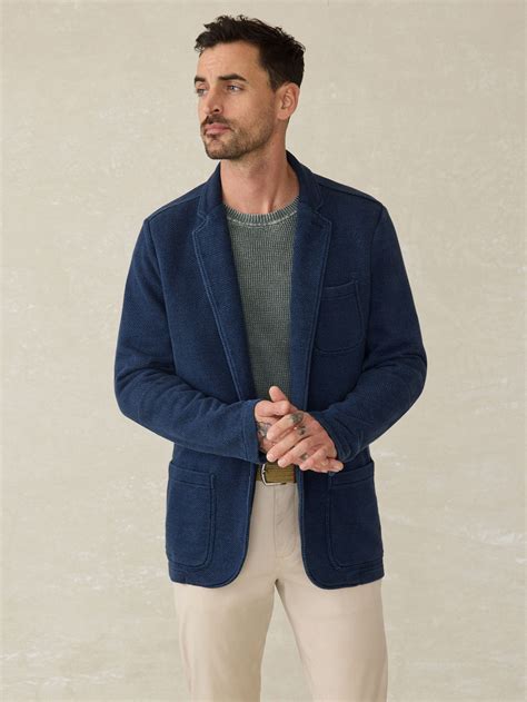 Inlet Knit Blazer (Short) - Hendricks Indigo Wash