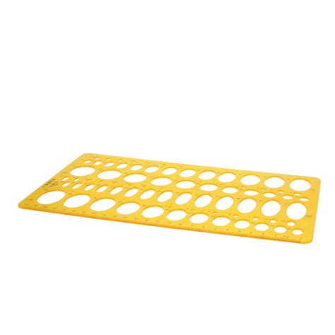 Buy Utoolmart Elliptical Drafting Templates Plastic Drafting Geometric ...