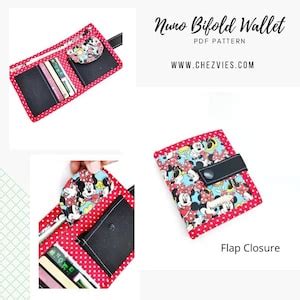 Buy Nuno Small Wallet Sewing Pattern With Full Templates and Video ...
