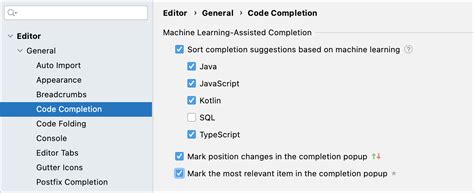 IntelliJ Code Completion 的图像结果
