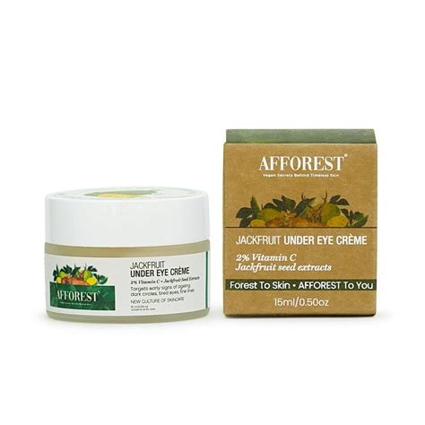 Afforest Jackfruit Under Eye Creme | Enriched with goodness of 2% ...