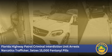 Florida Highway Patrol Criminal Interdiction Unit Arrests Narcotics ...