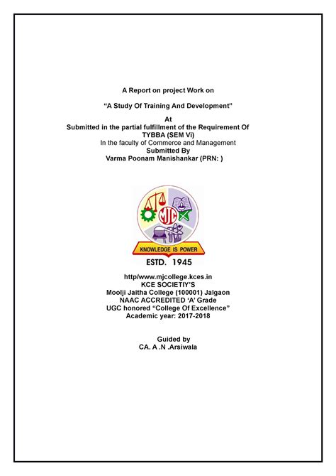 Training AND Development of raymond company for - A Report on project ...