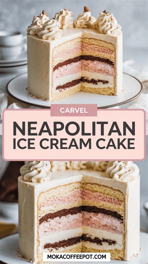 Carvel Neapolitan Ice Cream Cake