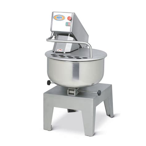 スパチュラ付き生地ミキサー - PMX 90 - ABM company S.r.l. - 固定ボール / 昇降式ヘッド / ステンレススチール製