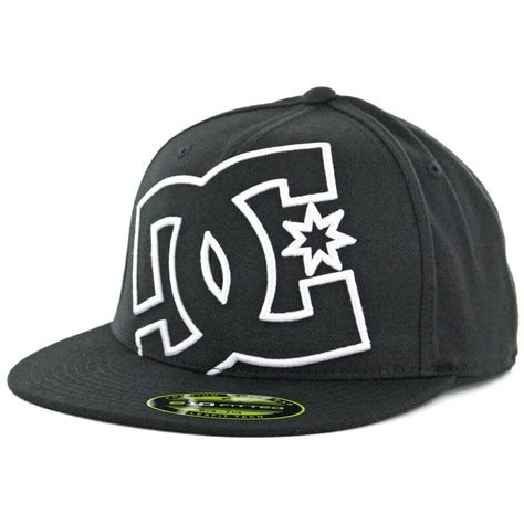 DC Shoes Ya Heard Flexfit Hat Black | Billion Creation