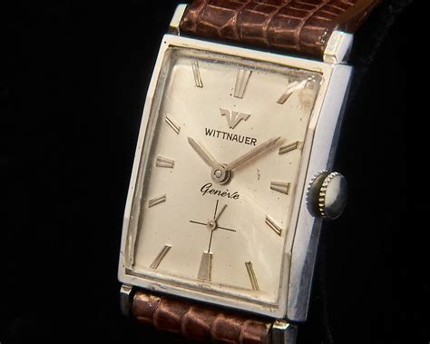1950s Vintage Unisex Wittnauer/Longines Tank Watch | Hand Winding ...