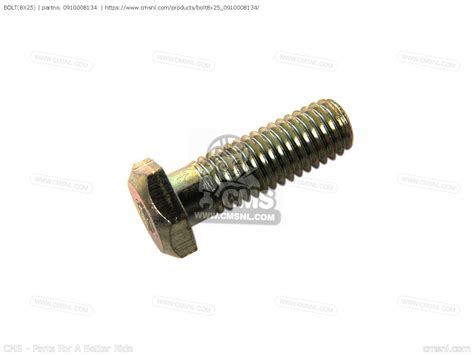 BOLT(8X25) for Suzuki - order at CMSNL