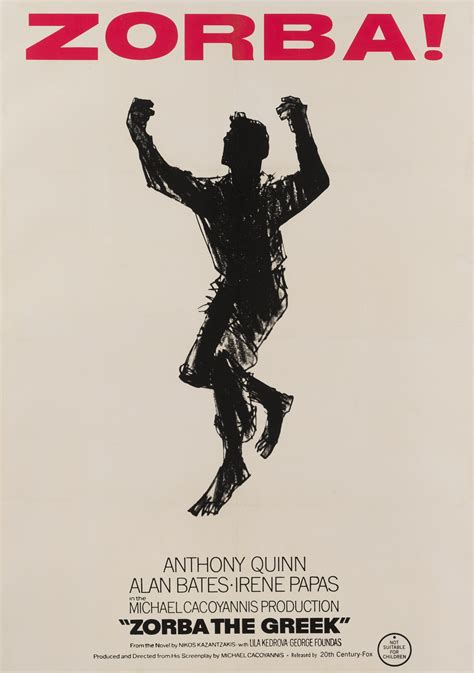 ZORBA THE GREEK (1964) POSTER, AUSTRALIAN | Original Film Posters ...