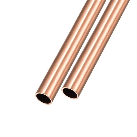 METALLIXITY Copper Tube (11mm OD x 1mm Wall T x 200mm L) 2Pcs, Straight ...