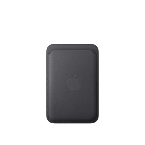 iPhone FineWoven Wallet with MagSafe – Black - Apple (IN)