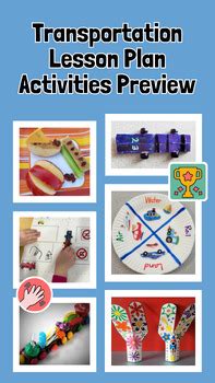 Transportation Lesson Plan 的图像结果