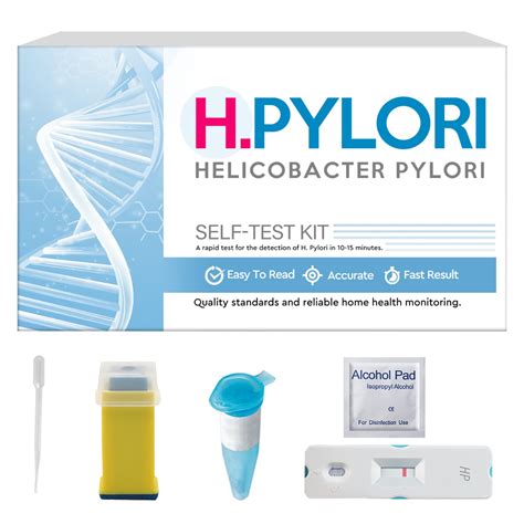 H Pylori Test Kit, Helicobacter Pylori Test Kits at Home, 99.5% ...