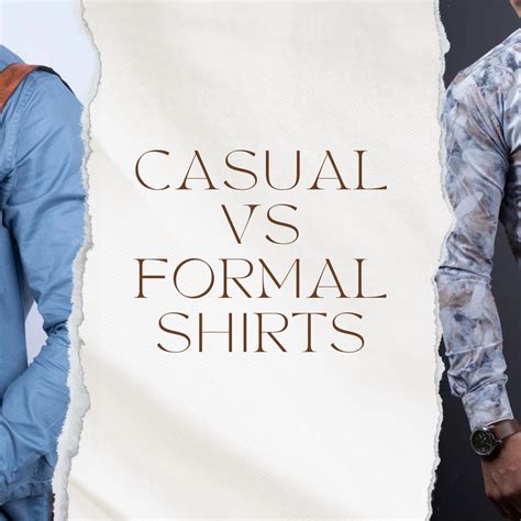 Casual Shirt vs Formal Shirt: Key Differences & Styling Tips – Atlance