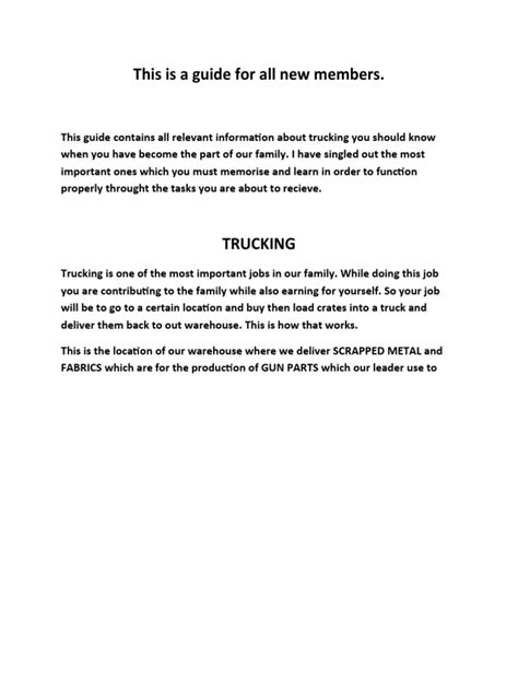Image result for Trucker Quick Reference Guide