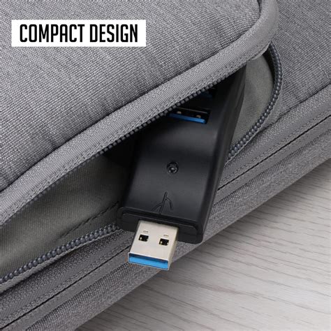 VCOM USB 3.0 Hub for Laptop, Portable 4-Port Data India | Ubuy