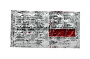 Doxcef Cv 200/125 MG | Order Doxcef Cv 200/125 MG Tablet Online at Truemeds