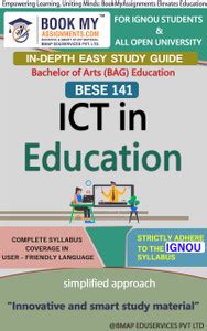 IGNOU BESE 141 ICT in Education Study Guide (In Depth Guide) for Ignou ...