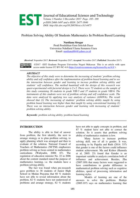 Image result for Problem Based Learning Mathematics