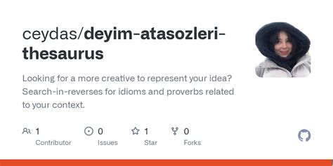 GitHub - ceydas/deyim-atasozleri-thesaurus: Looking for a more creative ...