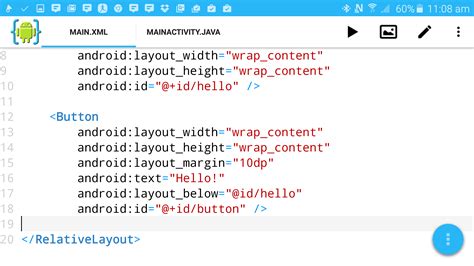 Android Aide Tutorial 的图像结果