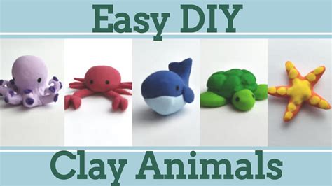 Image result for Clay Tutorials Animals