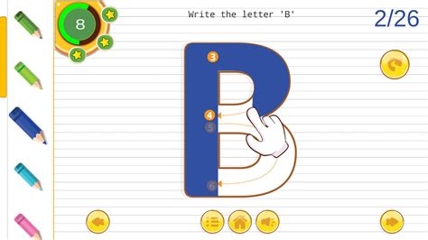 Free Alphabet Tracing App 的图像结果