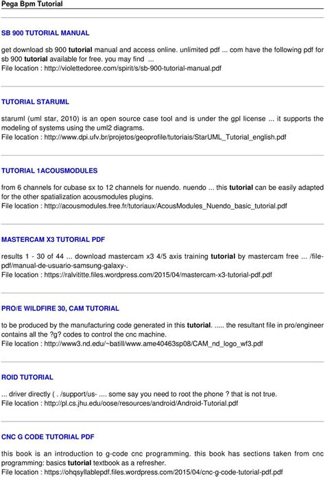 BPM Tutorial 的图像结果