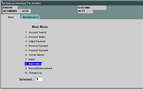 Image result for Main Menu Prompt Code Image