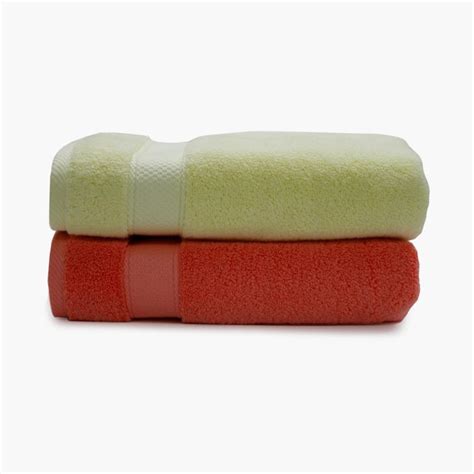 Buy Spaces Set Of 2 Atrium Bath Towel from SPACES at just INR 1495.0