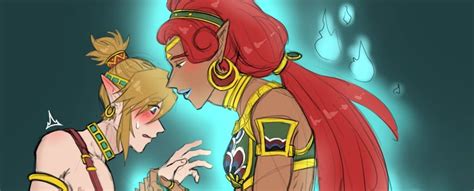 link and urbosa (the legend of zelda and 1 more) drawn by starmiu ...