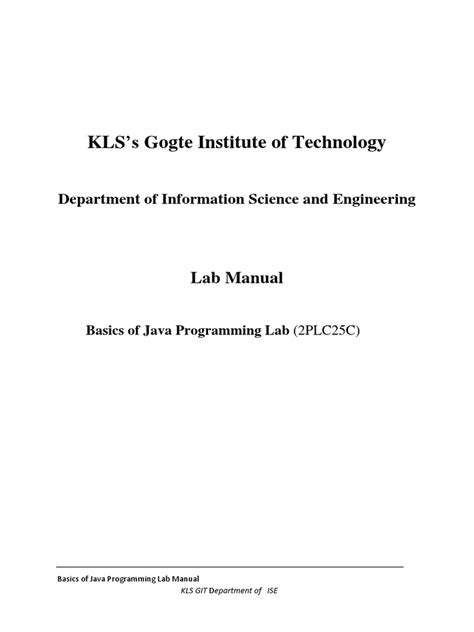 Image result for Java Programming Lab