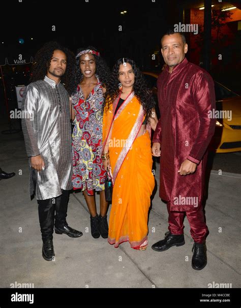 Los Angeles, Ca, USA. 14th Feb, 2018. Marley Van Peebles, Chitra Sukhu ...