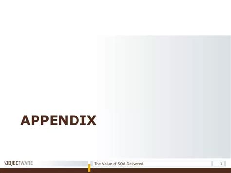 Image result for PowerPoint Appendix Format