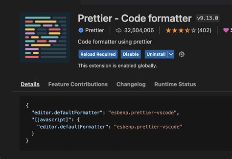 Image result for Prettier Code Formatter Vscode