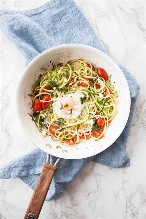 Inspiralized: Zucchini Noodle Egg Nests