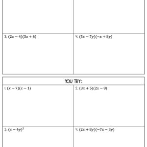 Image result for Multiplying Polynomials Practice Worksheet