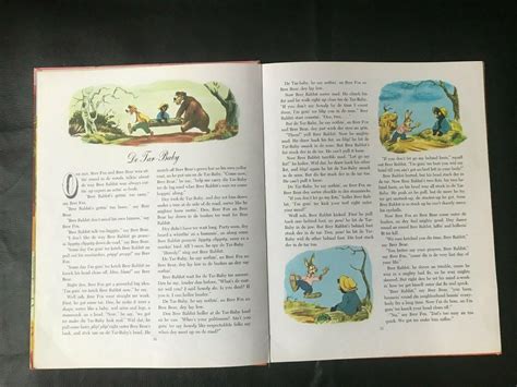 UNCLE REMUS STORIES ~ vintage big Golden Book ~ Brer Rabbit, Song of ...