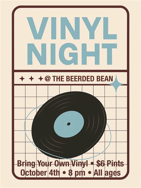 Vinyl Nights by The Beerded Bean – Salinas City Center Improvement ...