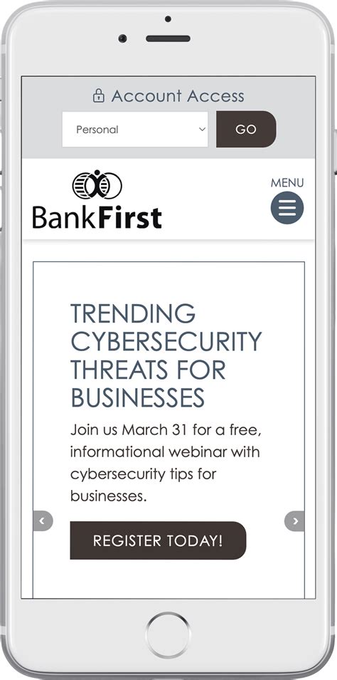 Bank First | Bank Website Marketing Agency
