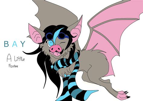 Bay - the bat traveler (Liz fursona) by LizAndMoonaART on DeviantArt