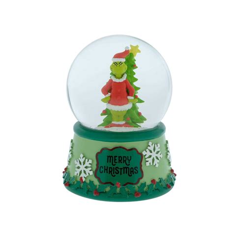 Dr. Seuss' The Grinch Who Stole Christmas Grinch Snow Globe - Home ...