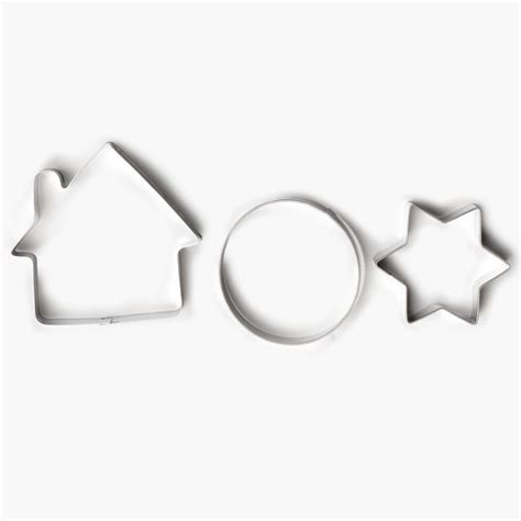 Buy Sweetshop Cookie Cutter- Set Of 3 from Home Centre at just INR 149.0