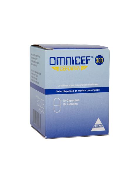 OMNICEF 300 MG 10CAP - Tay Pharmacies